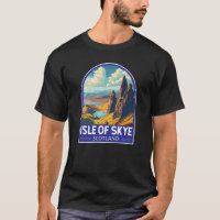 Isle of Skye Scotland Travel Art Vintage