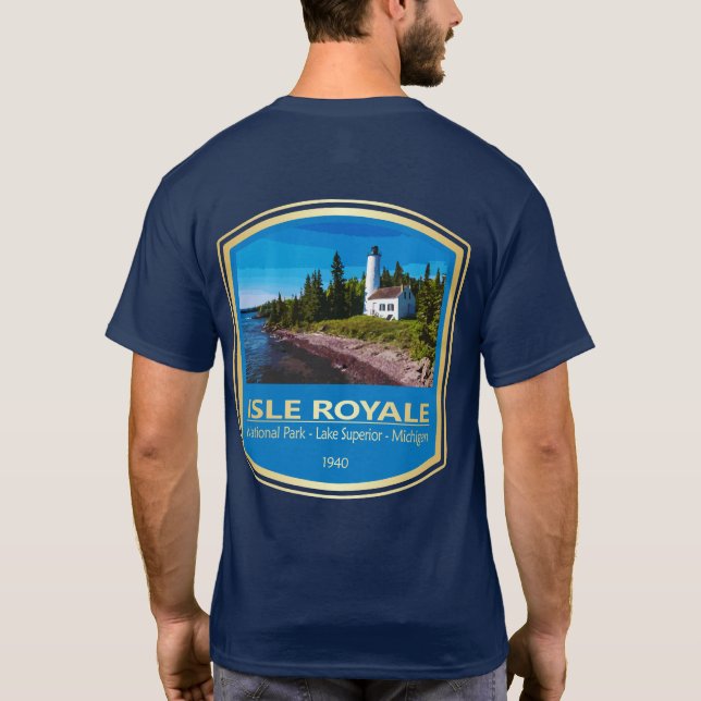 T-shirt Isle Royale NP (PF1) (Dos)