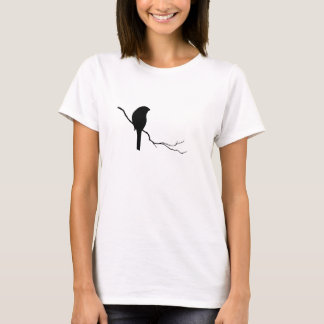 T-shirt isolé d'oiseau