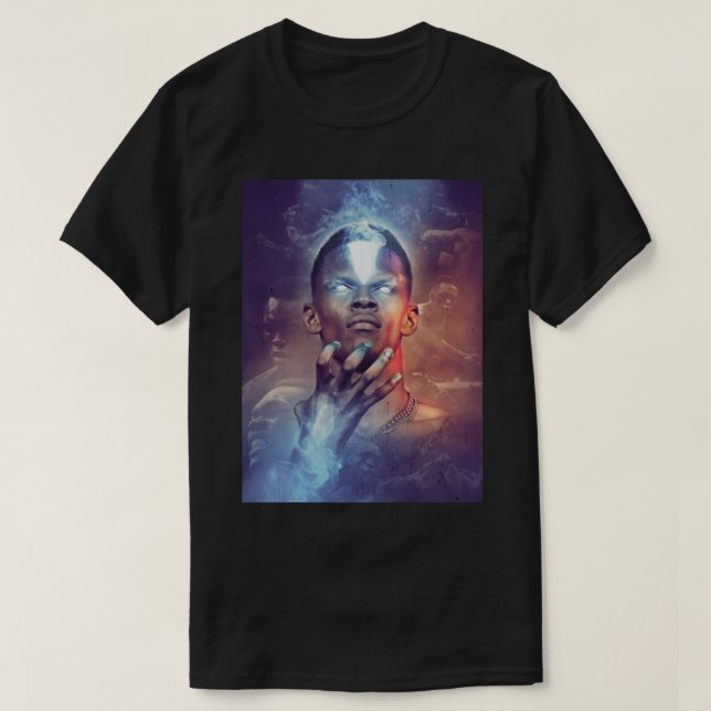 T-shirt Israel Adesanya BROKEN NATIVE Classic T Shirt (Design devant)