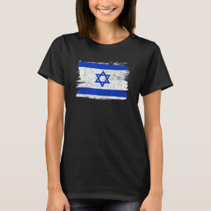 T-shirt Israël Drapeau Fierté Amitié Fierté Paix Vintage R
