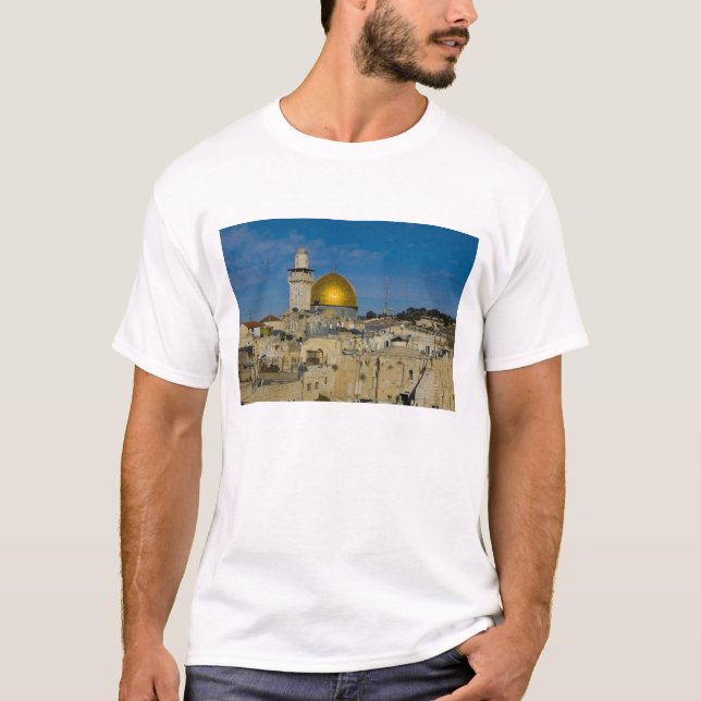 T-shirt Israël, Jérusalem, le dôme du rocher (Devant)
