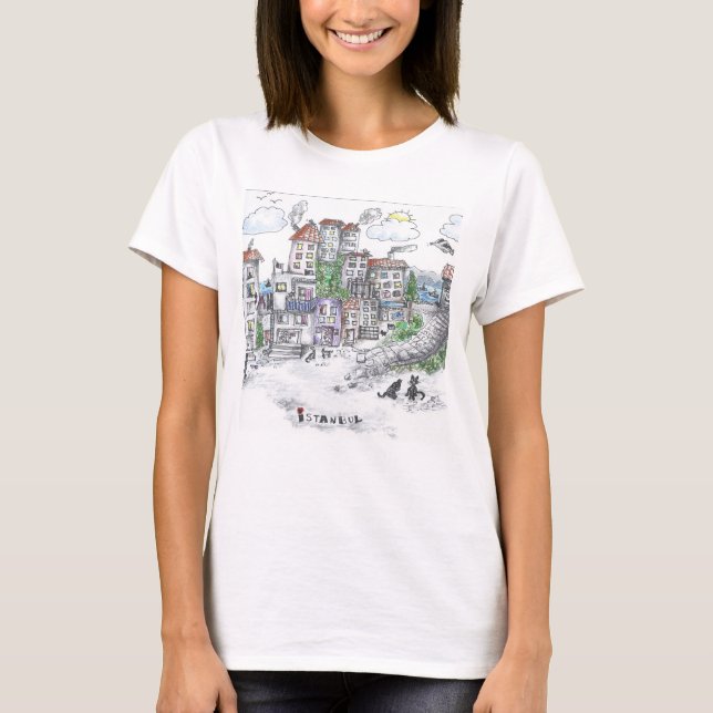 T-shirt Istanbul Street (Devant)