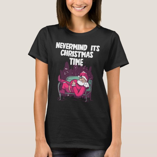 T-shirt It´s  Christmas Time (Devant)