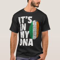 IT_S DANS MON ADN Irlande Drapeau St Patrick_s Day