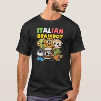 T-shirt Italian Brainrot