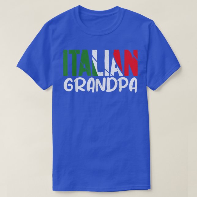 T-shirt Italian Grandpa  (Design devant)