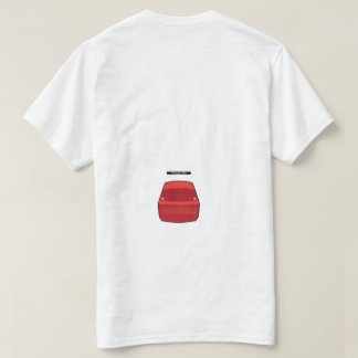 T-Shirt Italian Scooter: Horn Cover & Rear Light