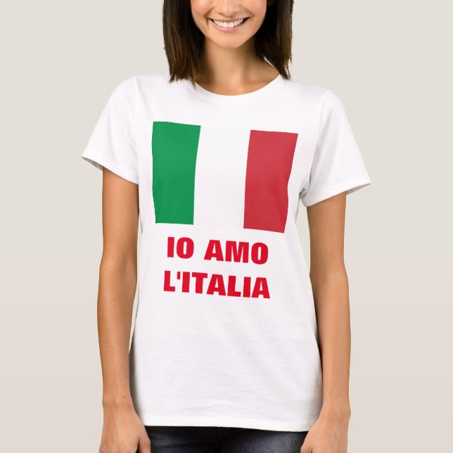 T-SHIRT ITALIE (Devant)