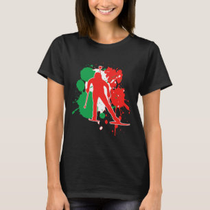 T-shirt Italie Drapeau Biathloniste - Biathlon Italien 1