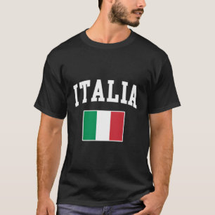 T-shirt Italie Drapeau Italie Italiano Famille Italiano