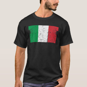 T-shirt Italie Drapeau italien Azzurri Vintage