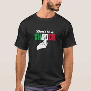 T-shirt Italie Drapeau ne pas être un choix Italia main it