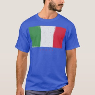 T-shirt Italie Drapeau PIzza Pasta Voyage