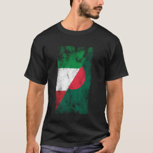 T-shirt Italie Drapeaux du Bangladesh - Bangladesh italien