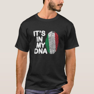 T-shirt Italie Drôle Italien Il Dans Mon Adn Italie