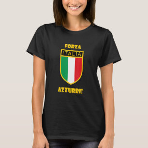 T-shirt Italie Italia Sport Rétro Vintage Maillot Forza Az
