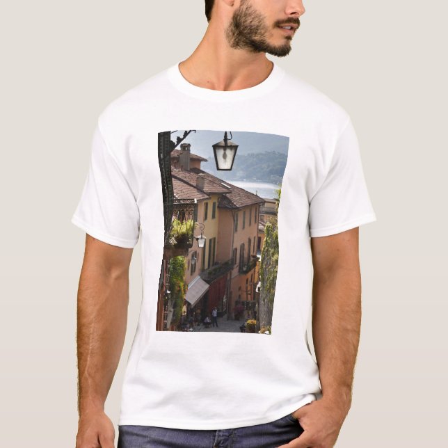 T-shirt Italie, Province de Côme, Bellagio. Salita (Devant)