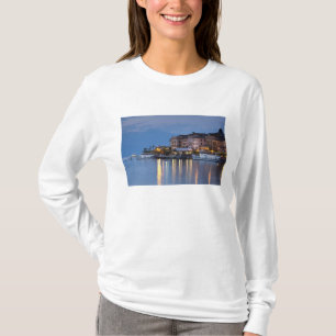 T-shirt Italie, province de Côme, Bellagio. Vue de la vill