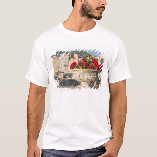 T-shirt Italie, Sicile, Termini Imerese, Vue & Fleurs (Devant)