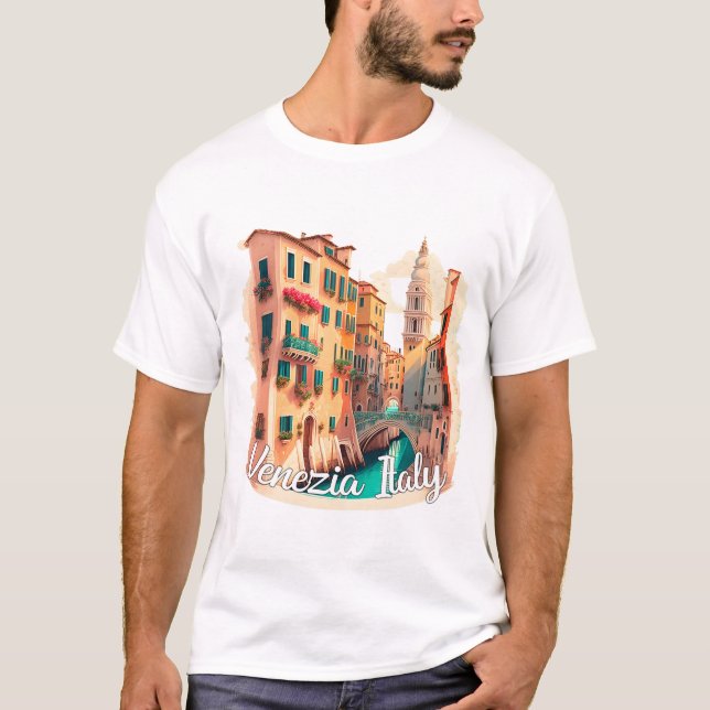 T-shirt Italie Venezia (Devant)