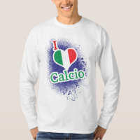 T-Shirt Italien De Football Calcio