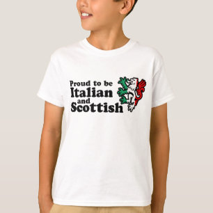 T-shirt Italien écossais