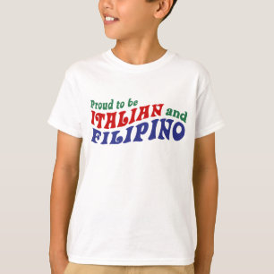 T-shirt Italien et philippin