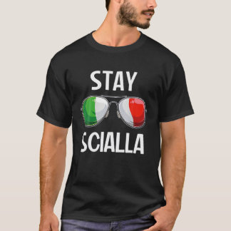 T-shirt Italien Funny Italie Slang Italia Pun Stay Scialla