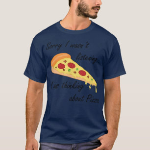 T-shirt Italien Pizza Lover Drôle Dire Pizza Chef T