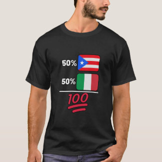 T-shirt Italien Plus Porto-Rico Mix Heritage