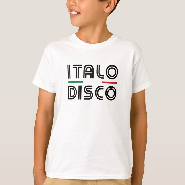 T-shirt Italo Disco (Devant)