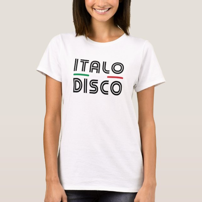 T-shirt Italo Disco (Devant)