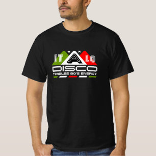 T-shirt Italo Disco Énergie intemporelle