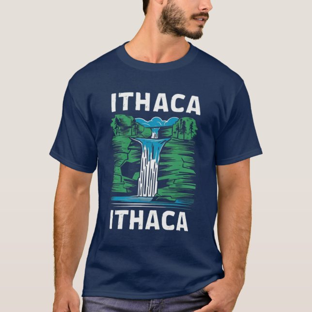 T-shirt Ithaca est Gorges  (Devant)