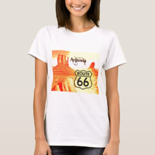 T-shirt Itinéraire 66 de l'Arizona