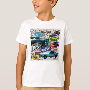 T-shirt Itinéraire 66 - TEE - SHIRT de LUMIÈRE d'ENFANT