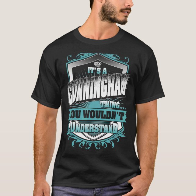 T-shirt It's A Cunningham Thing You Wouldn't Understand Cl (Devant)