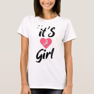 T-shirt It's a girl