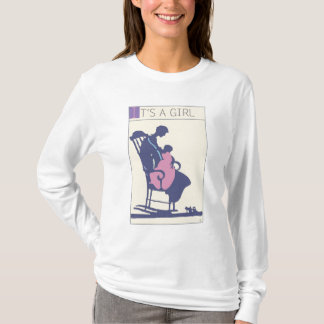 T-shirt <It's a Girl> par Steve Collier