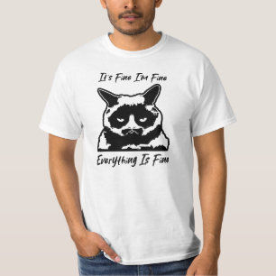 T-shirt It's Fine I'm Fine Everything Is Fine