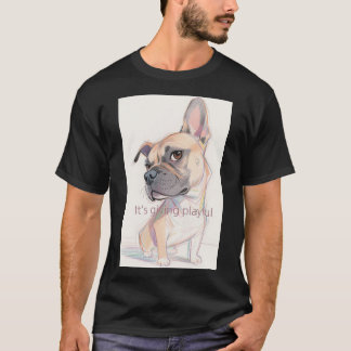 T-shirt "It's Giving Playful" Français Bulldog T - Sh