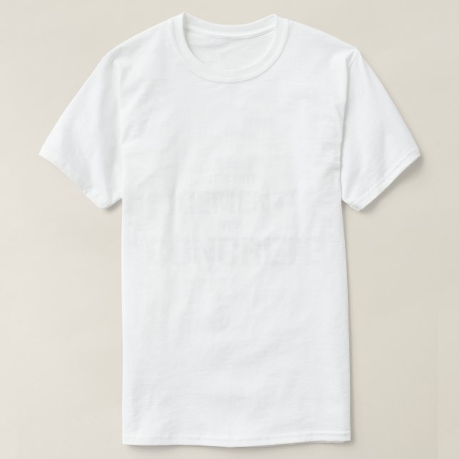 T-shirt its not concrete funny prints (Design devant)