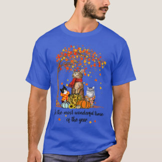 T-shirt Its The Most Wonderful Time Of The Year Family Cat