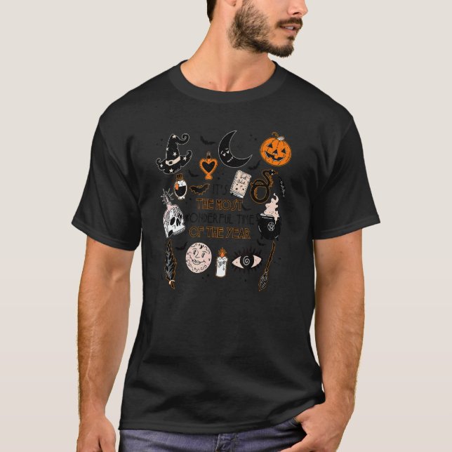 T-shirt It's the Most Wonderful Time Of The Year Halloween (Devant)