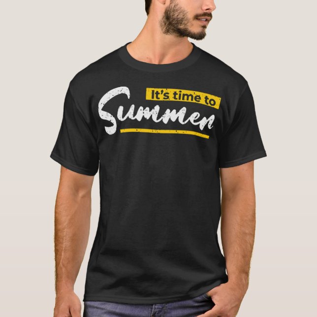 T-shirt It's time to summer (Devant)
