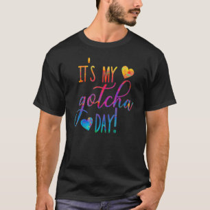 T-shirt Itu2019s Ma Gotcha Day Signer Adoption Day Peace O