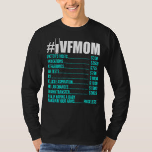 T-shirt Ivf Survivor Warrior Maman Prix de transfert Jour