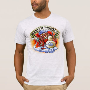 T-shirt ivre de singes