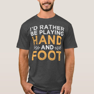 T-shirt Ix27d Plutôt jouer main et pied 2